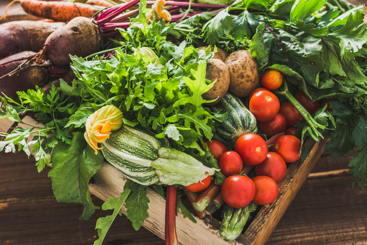 farm fresh produce box